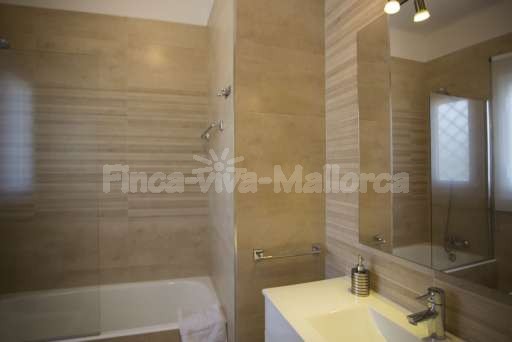 Chalet Albufera Playa de Muro, Badezimmer, Badewanne, Spiegel