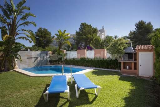 Chalet Albufera Playa de Muro, Pool, Sonnenliege, gemauerter Grill