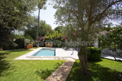 Chalet Juli Sa Pobla, Garten, Pool