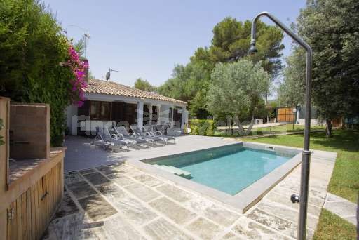 Chalet Juli Sa Pobla, Pool, Haus, Sonnenliege, Außendusche, Pooldusche
