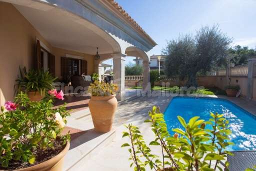 Finca Cia Palya Son Real, Haus, überdachte Terrasse, Pool