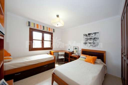 Finca Cia Palya Son Real, Schlafzimmer, Einzelbett, Schreibtisch