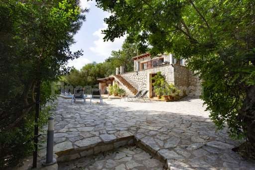 Finca Es Biali, Terrasse, Haus