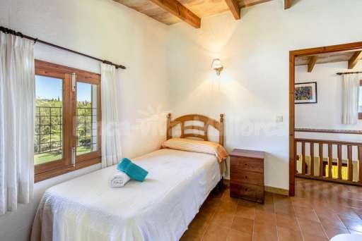 Finca Marinova Pollenca, Schlafzimmer, Einzelbett, Doppelzimmer