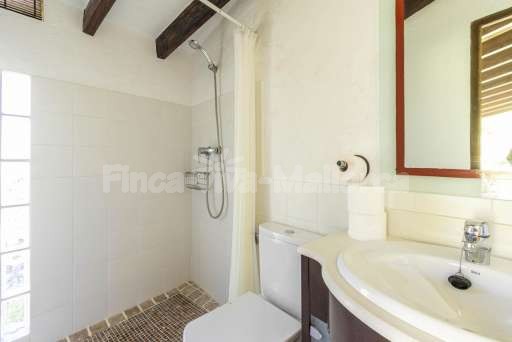 Finca Marinova Pollenca, Badezimmer, Dusche