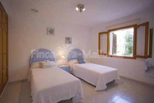 Finca Can Mosilla, Schlafzimmer, Einzelbett