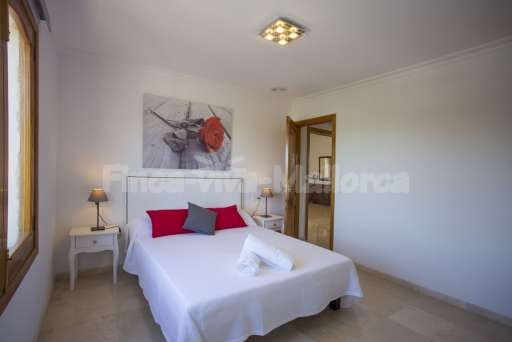 Finca Can Mosilla, Schlafzimmer, Doppelbett
