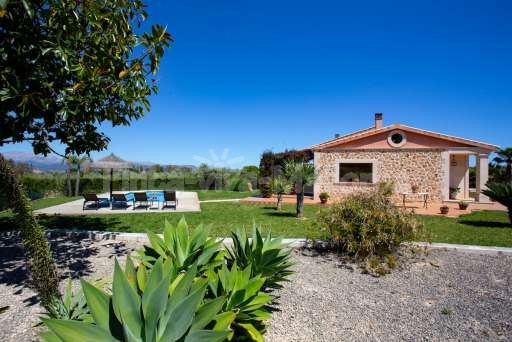 Finca Olivo Muro, Haus, Garten, Pool, Sonnenliege