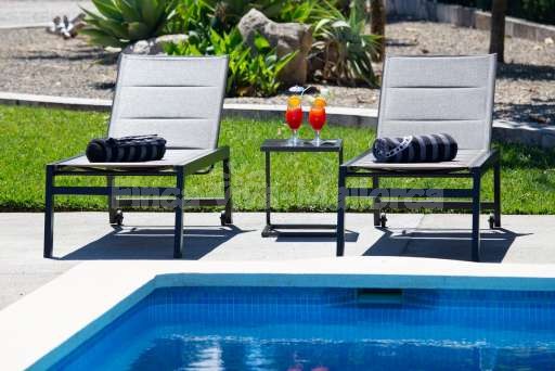 Finca Olivo Muro, Sonnenliege, Pool