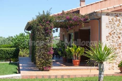 Finca Olivo Muro, Haus, Garten, überdachte Terrasse