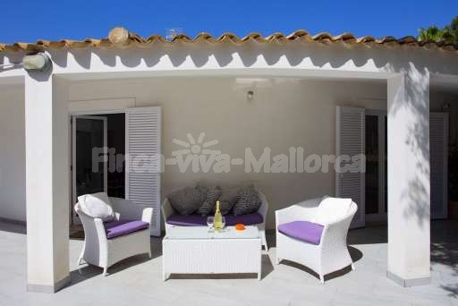 Casa Rendo Sa Pobla, Haus, überdachte Terrasse, Lounge, Sessel