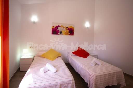 Casa Rendo Sa Pobla, Schlafzimmer, Doppelzimmer, Einzelbett