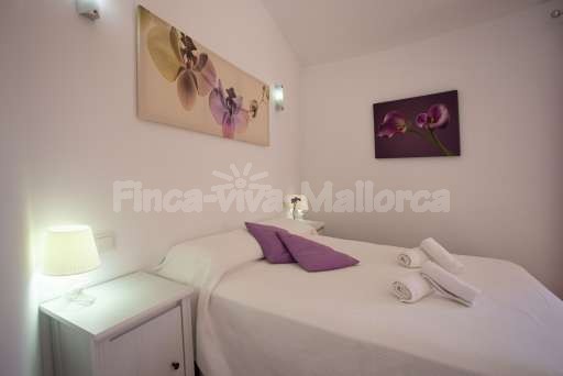 Casa Rendo Sa Pobla, Schlafzimmer, Doppelzimmer, Doppelbett