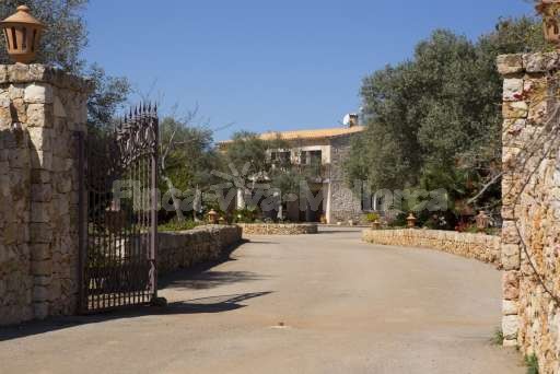 Finca Sareta Santa Margalida, Haus, Zufahrt