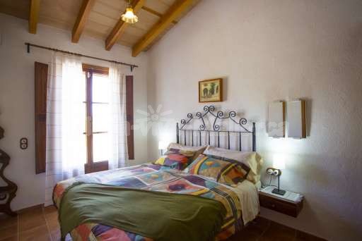 Finca Sareta Santa Margalida, Schlafzimmer, Doppelbett