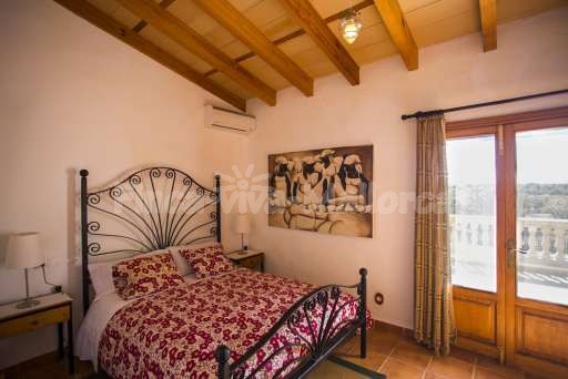 Finca Sareta Santa Margalida, Schlafzimmer, Doppelbett