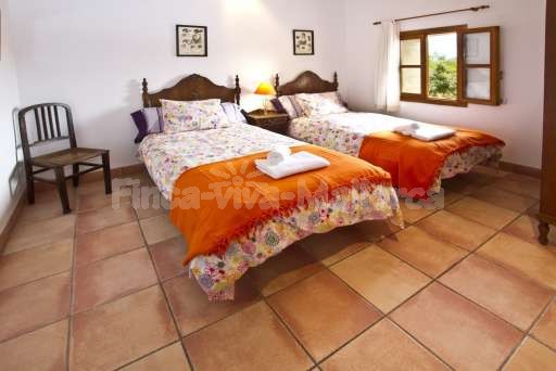 Finca Turell Buger, Schlafzimmer, Einzelbett