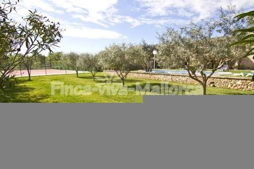 Finca Turell Buger, Garten