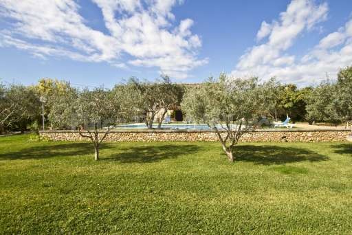 Finca Turell Buger, Garten