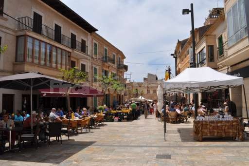 Fussgängerzone in Santanyi