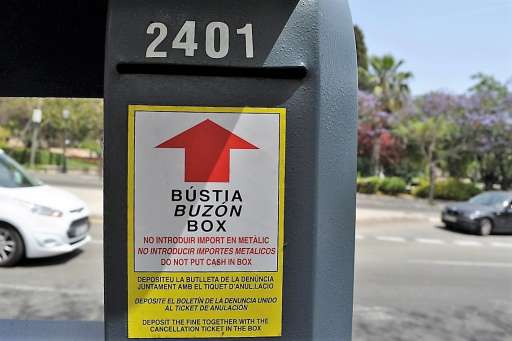 Parkscheinautomat Mallorca