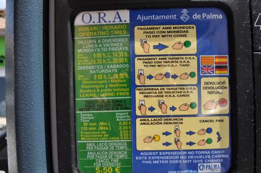 Parkscheinautomat Mallorca