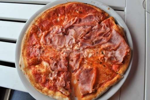 Pizza Schinken Promodoro Santanyi 