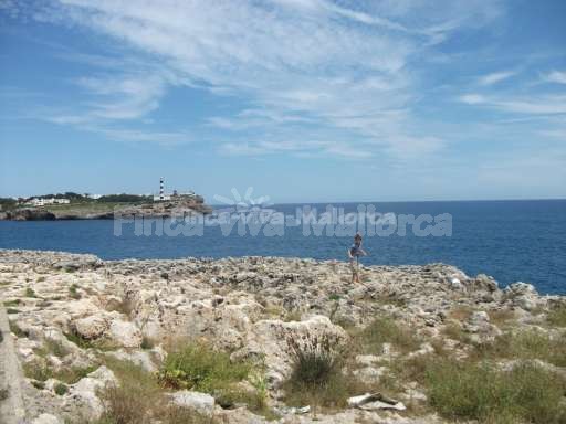 Portocolom Blick aufs Meer