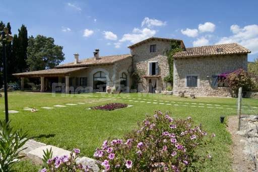 Finca Sabini Binisalem, Haus, Garten, überdachte Terrasse