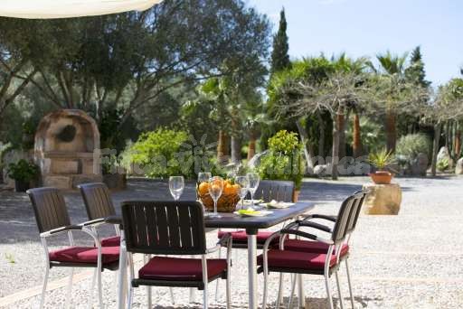 Finca Son Burguet, Terrasse, Esstisch