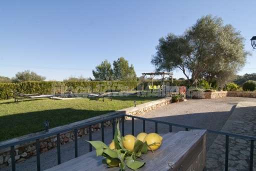 Finca Son Burguet, Terrasse, Garten