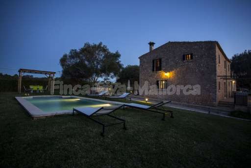 Finca Son Burguet, Haus, Pool, Garten, Sonnenliege
