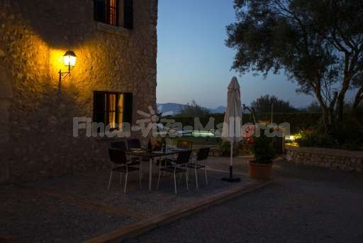 Finca Son Burguet, Terrasse, Esstisch