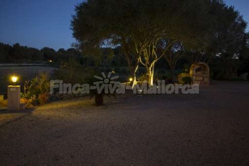 Finca Son Burguet, Terrasse, Garten
