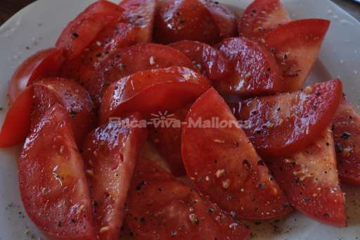 Mallorquinische Spezialitäten: Tomaten