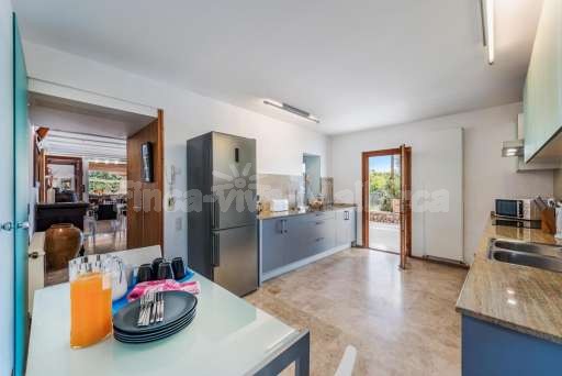 Villa Creveta Pollenca, Küche, modern