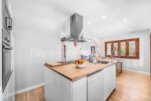 Villa Orell Cala San Vicente, offene Küche