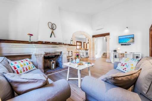 Villa Orell Cala San Vicente, Wohnzimmer, Sofa
