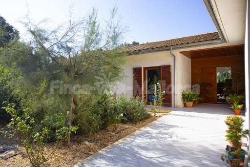 Villa Sontura Sa Pobla, Haus, Zufahrt