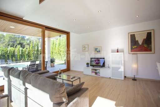 Villa Sontura Sa Pobla, Wohnzimmer, Sofa