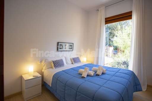 Villa Sontura Sa Pobla, Schlafzimmer, Doppelbett