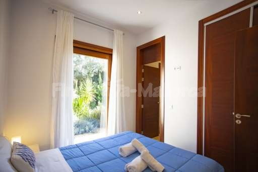Villa Sontura Sa Pobla, Schlafzimmer, Doppelbett