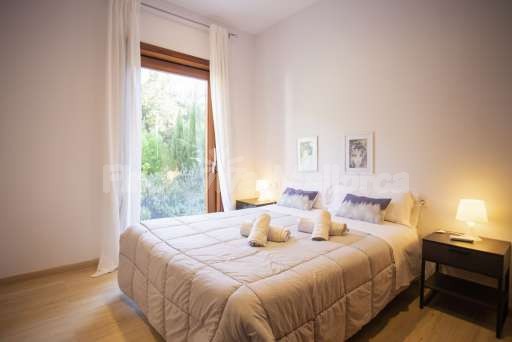 Villa Sontura Sa Pobla, Schlafzimmer, Doppelbett