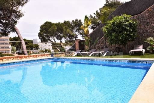 Villa Viva Cala Santanyi, Pool, Terrasse, Sonnenliege